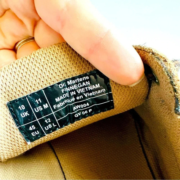 Unisex Dr. Marten Finnegan Vintage Y2K 90’s Oxford Leather Loafers - Picture 9 of 10
